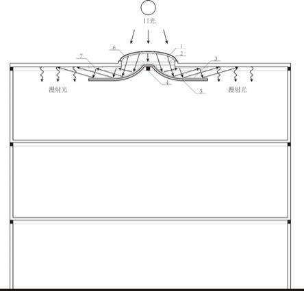 一种适用于民居的屋顶采光结构