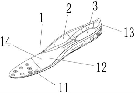 一种带定位功能的多功能鞋垫