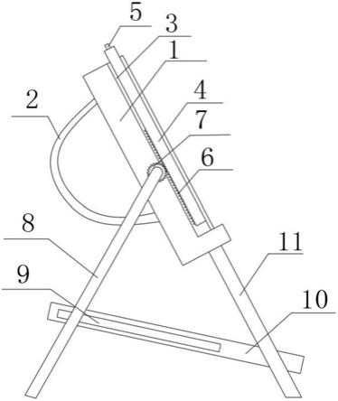 一种便携式环境设计工作架的制作方法