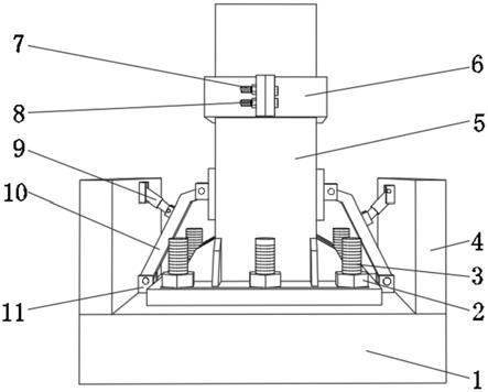 一种建筑结构设计墙柱脚快速连接装置的制作方法