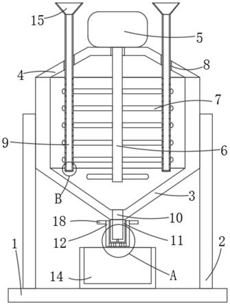 一种航空航天零部件除油用碱性溶液制备装置的制作方法