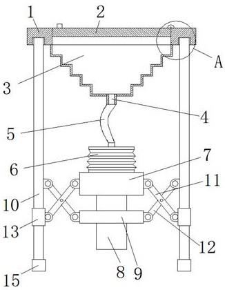 一种折叠式肢体外伤冲洗槽的制作方法