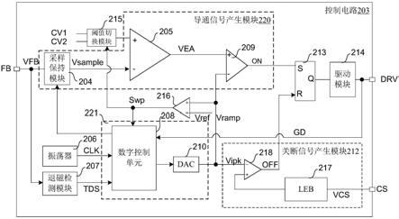 开关电源及其控制电路的制作方法