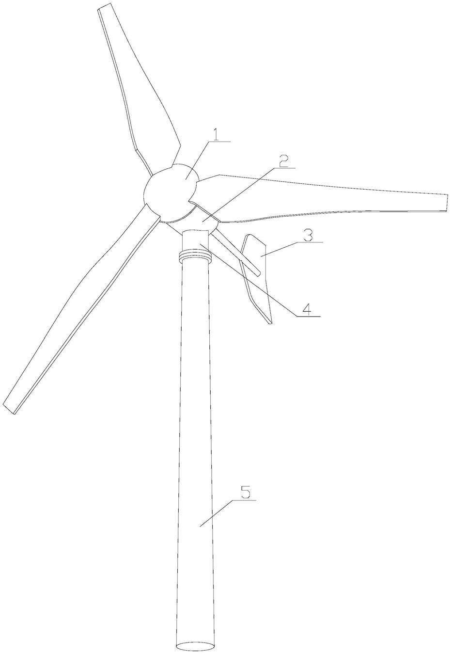 一种风能液压组合式发电设备的制作方法