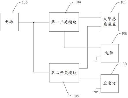 消防报警电路及装置的制作方法