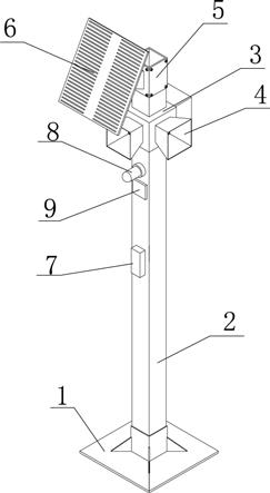 一种利用光伏电源的建筑工地噪音报警器的制作方法