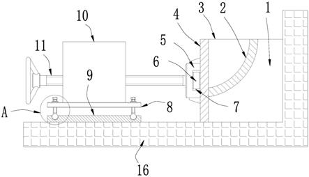 一种卫生间根部建筑施工用定型模具的制作方法