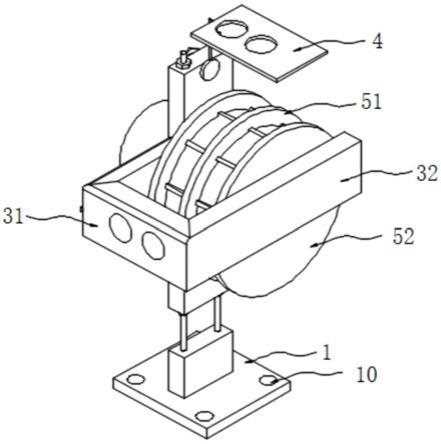 用于硅橡胶套管制备的脱模机传动装置的制作方法