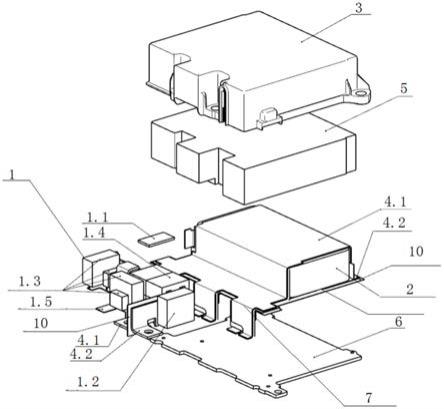 电机控制器集成电容的制作方法