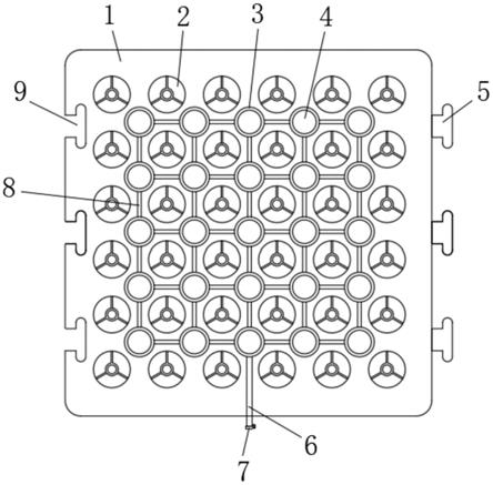 一种双重保障蓄排水板的制作方法