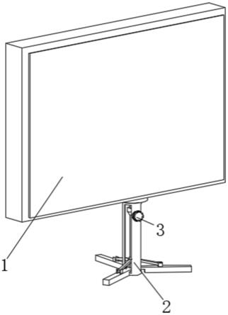 一种折叠式计算机支撑座的制作方法