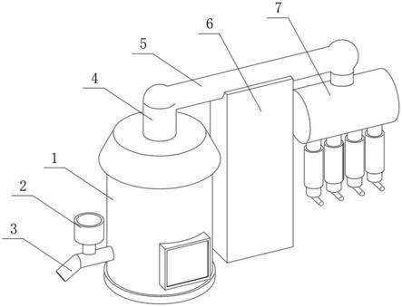 一种具有收纳结构的不锈钢蒸馏水器的制作方法