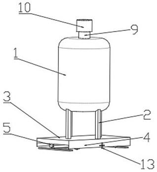 一种氟化氢生产蒸汽冷凝水回收利用装置的制作方法