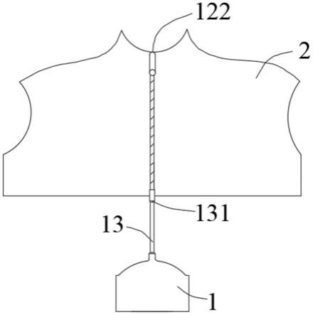 服装制冷套件装置的制作方法