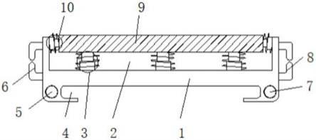 一种物流分拣转向装置的链板结构的制作方法