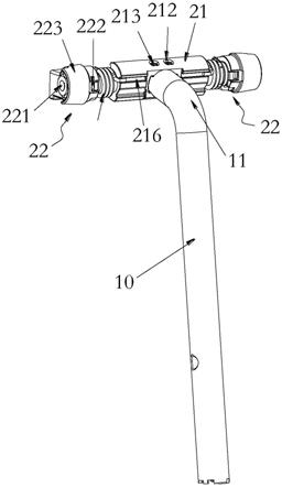 一种立式显示器支架及显示器的制作方法