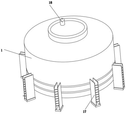 一种泡沫箱生产线用的冷却水塔的制作方法