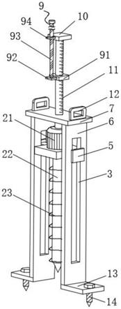 一种建筑勘察用土质采样设备的制作方法