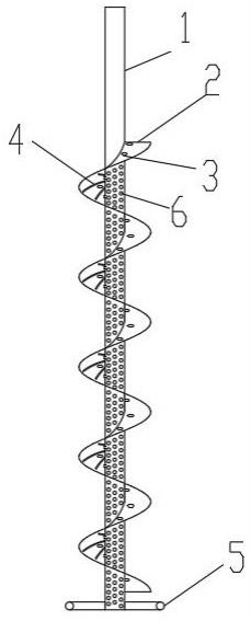 一种砂浆螺旋搅拌桨的制作方法