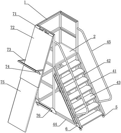 一种可移动的新型货梯的制作方法