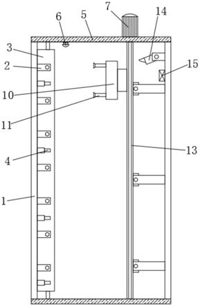 一种建筑电气强电竖井结构的制作方法