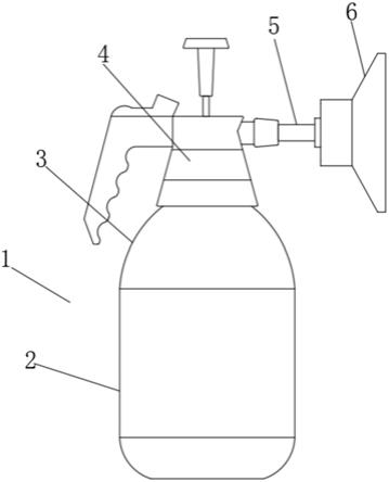 具有快开结构的喷雾器的制作方法