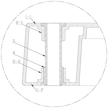 中空成型边框的插孔结构及制作方法及装配的插杆与流程