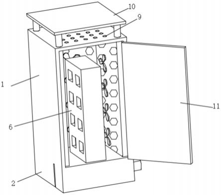 一种交流电低压配电柜装置的制作方法