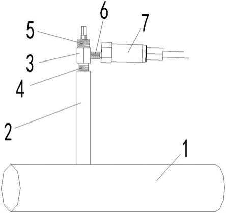 一种制冷系统T型钢管的制作方法