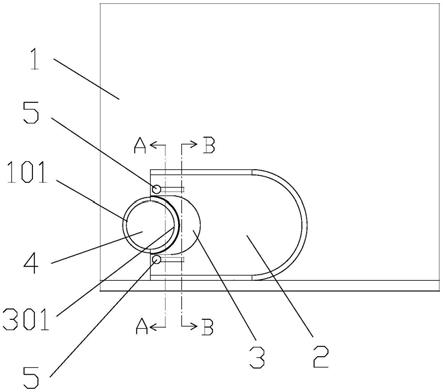 线束过孔密封结构及电控柜的制作方法