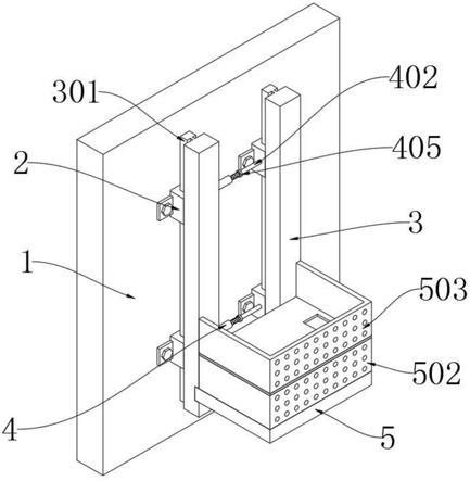 一种超高层建筑工程施工用爬模结构的制作方法