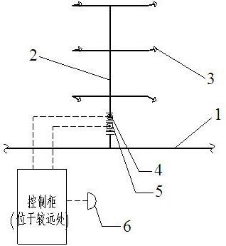 变压器水喷雾系统支管控制装置的制作方法