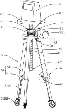 一种建筑工程环境检测支架的制作方法