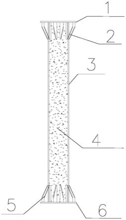 一种煤矿井下无煤柱支撑结构的制作方法