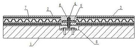 一种防渗透的PP膜装饰护墙结构的制作方法