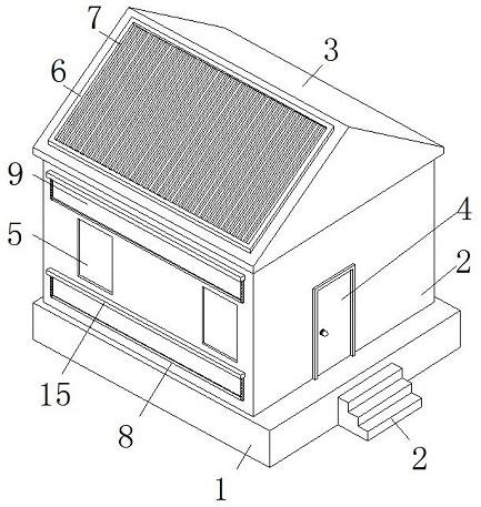 一种节能模块建筑装饰一体化房屋的制作方法
