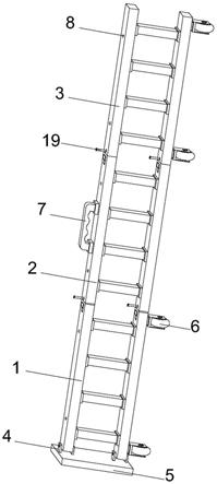 一种方便运输携带的铝梯的制作方法