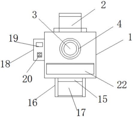 一种带有主动式防护板的钢管外壁抛丸机的制作方法