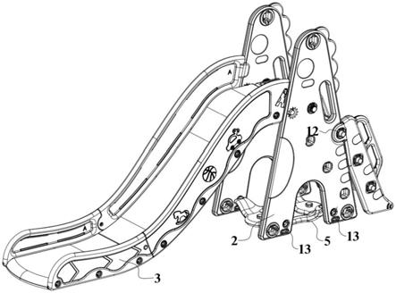 一种稳定型儿童滑梯的制作方法