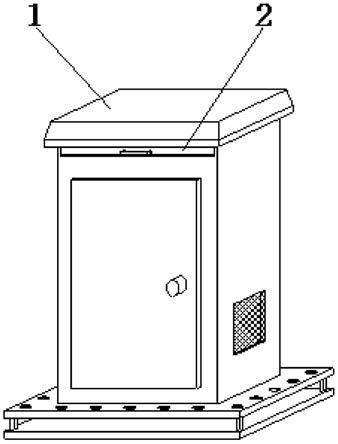 一种高压配电柜内部防湿结构的制作方法