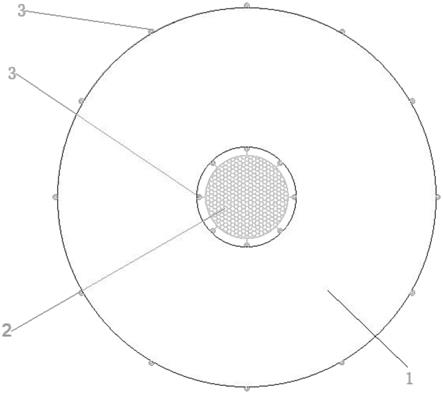 一种多型分解炉筒仓隔离防护气垫的制作方法