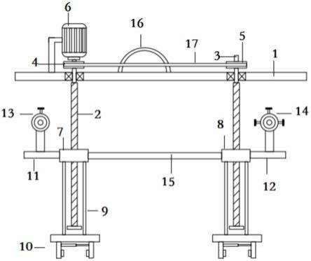 一种煤矿井下便携式激光校道装置的制作方法