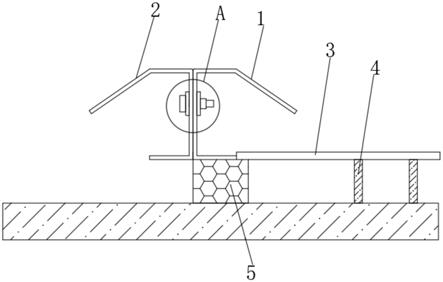 一种超大超平地坪金属铠装缝安装定位结构的制作方法