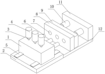 一种多色注塑模具用注塑成型装置的制作方法