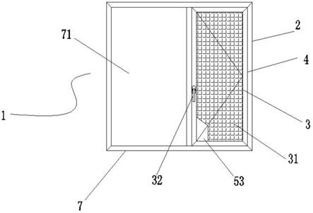 一种双内开隔热窗纱一体化平开窗的制作方法