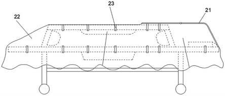 一种防风防雨转运病床的制作方法