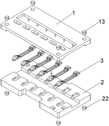 一种PCB排线批量按压治具的制作方法