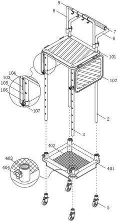 一种变电站运维用维修工作台的制作方法