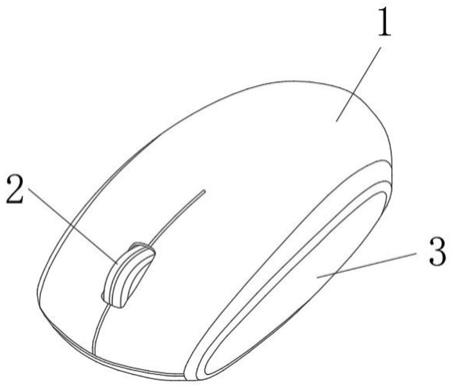 一种多功能无线式防泼溅鼠标的制作方法