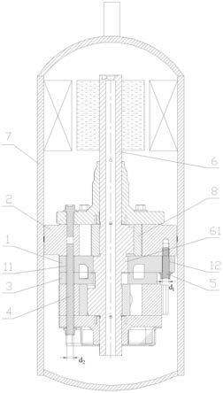 隔板组件、泵体组件和压缩机的制作方法